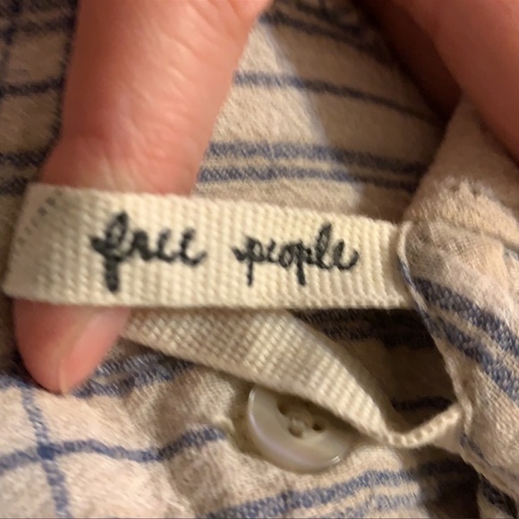 Free People Cotton Hooded Shirt- Women’s Medium - Picture 7 of 7